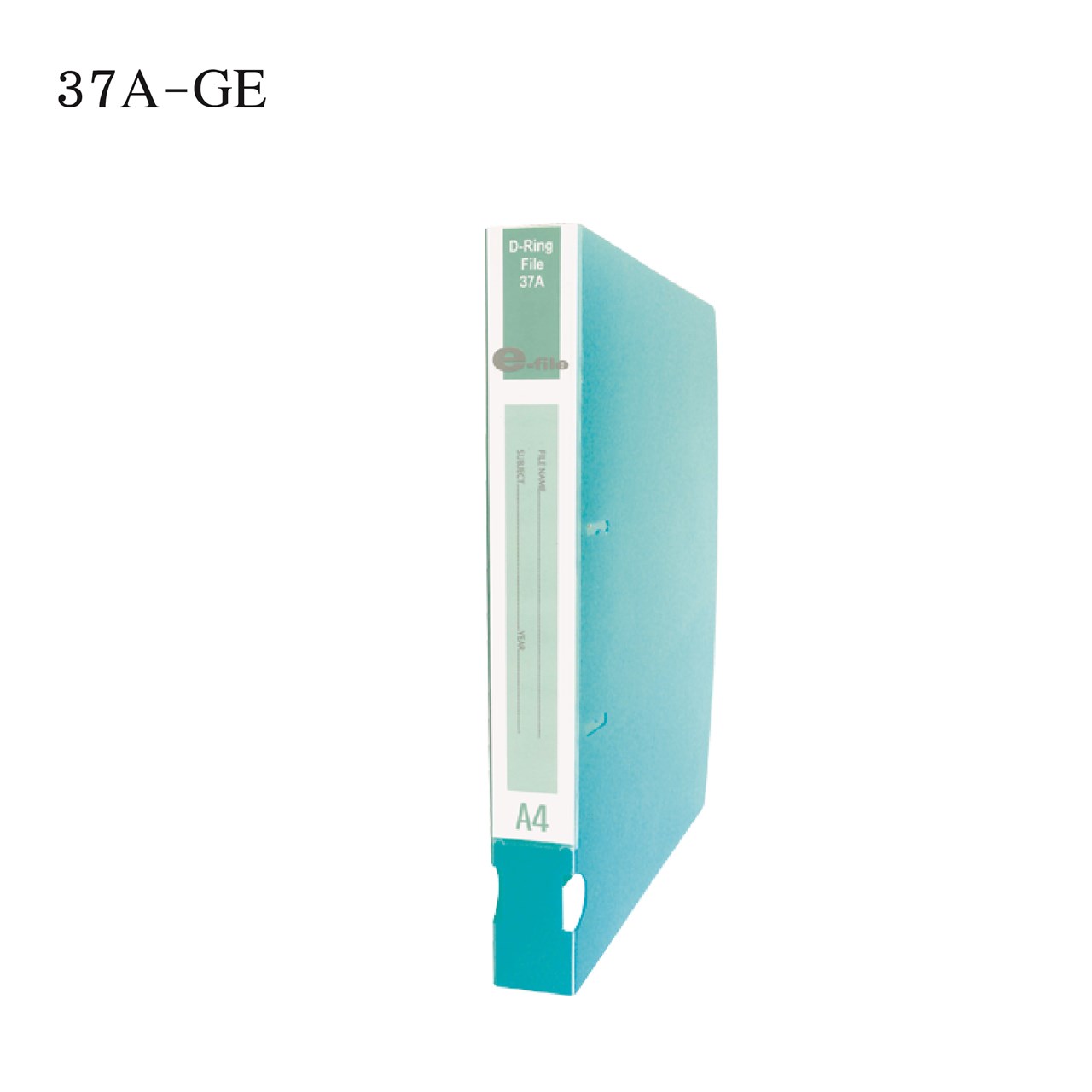 รูปภาพของ แฟ้มดีริง 2 ห่วง+ที่ใส่ซีดี 1.5 นิ้ว e-file37A-GE