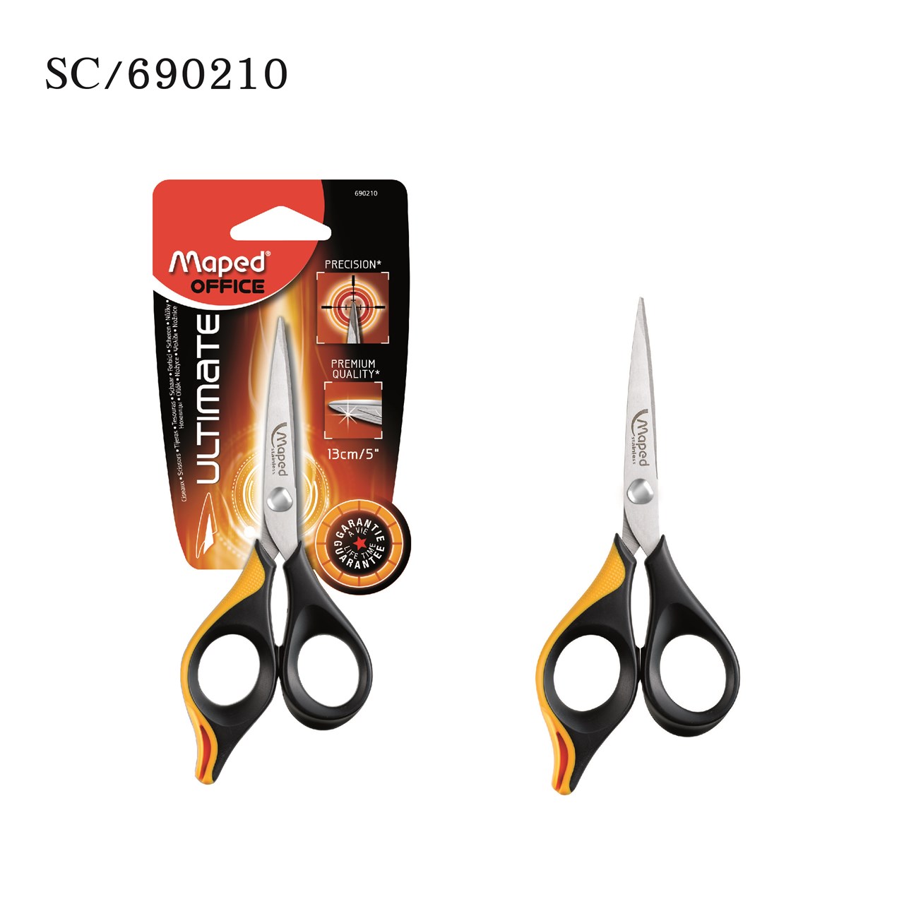 รูปภาพของ กรรไกร มาเพ็ด Ultimate 5'' SC/690210