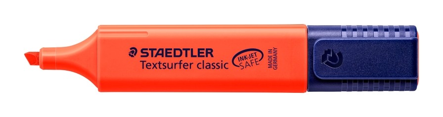 รูปภาพของ ปากกาเน้นข้อความ สเต็ดเล่อร์ (Staedtler), แดง, Textsurfer classic 364-2