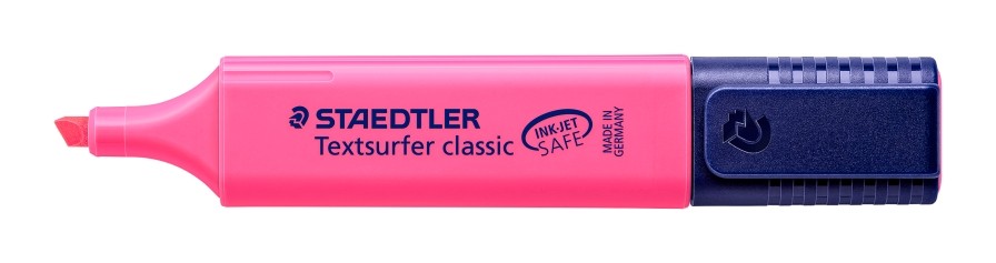 รูปภาพของ ปากกาเน้นข้อความ สเต็ดเล่อร์ (Staedtler) ชมพู, Textsurfer classic 364-23