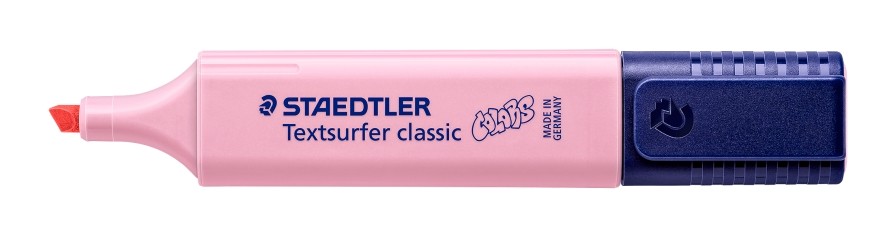 รูปภาพของ ปากกาเน้นข้อความ สเต็ดเล่อร์ (Staedtler), แดงอ่อนคาร์มายด์, Textsurfer classic 364C-210