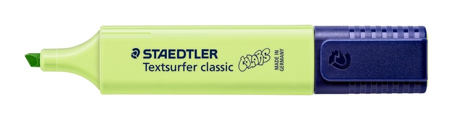 รูปภาพของ ปากกาเน้นข้อความ สเต็ดเล่อร์ (Staedtler), เขียวมะนาว, Textsurfer classic 364C-530