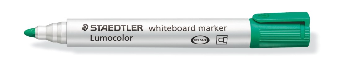 รูปภาพของ สเต็ดเล่อร์ (Staedtler) ปากกาไวท์บอร์ด สีเขียว
