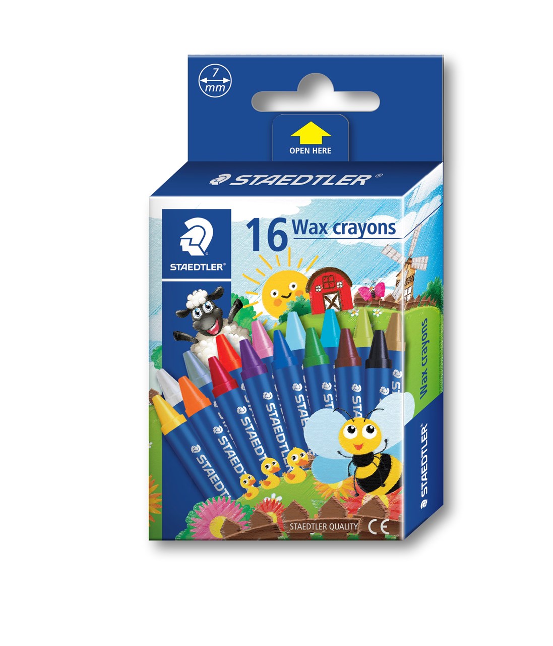 รูปภาพของ สเต็ดเล่อร์ (Staedtler) สีเทียน 2200 นอริส 16 สี