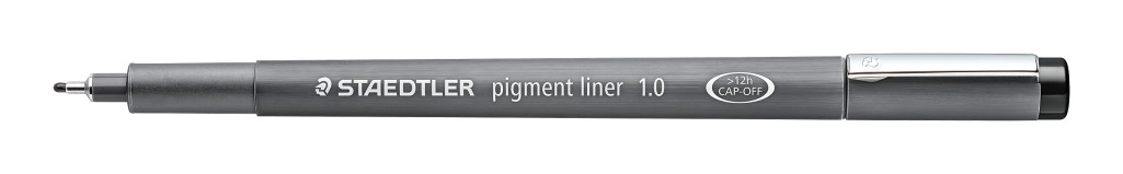 รูปภาพของ สเต็ดเล่อร์ (Staedtler) มาร์สกราฟฟิคพิกเม้นท์ 1.0 สีดำ