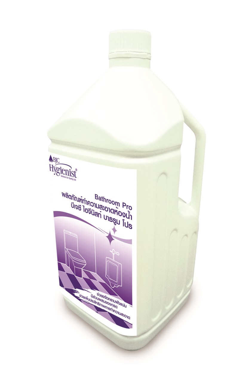 รูปภาพของ ผลิตภัณฑ์ทำความสะอาดห้องน้ำ BJC Hygienist Bathroom Pro 3800 ซีซี. (1x4)