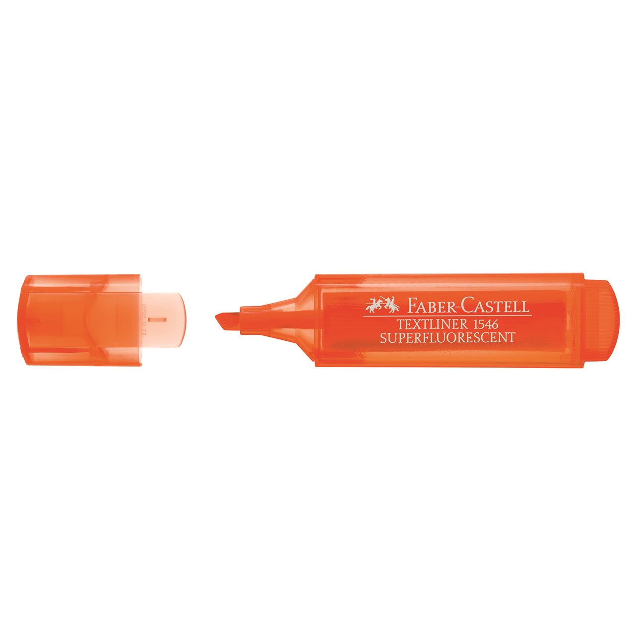 รูปภาพของ ปากกาเน้นข้อความ เฟเบอร์คาสเทล (Faber Castell) FLU ส้ม