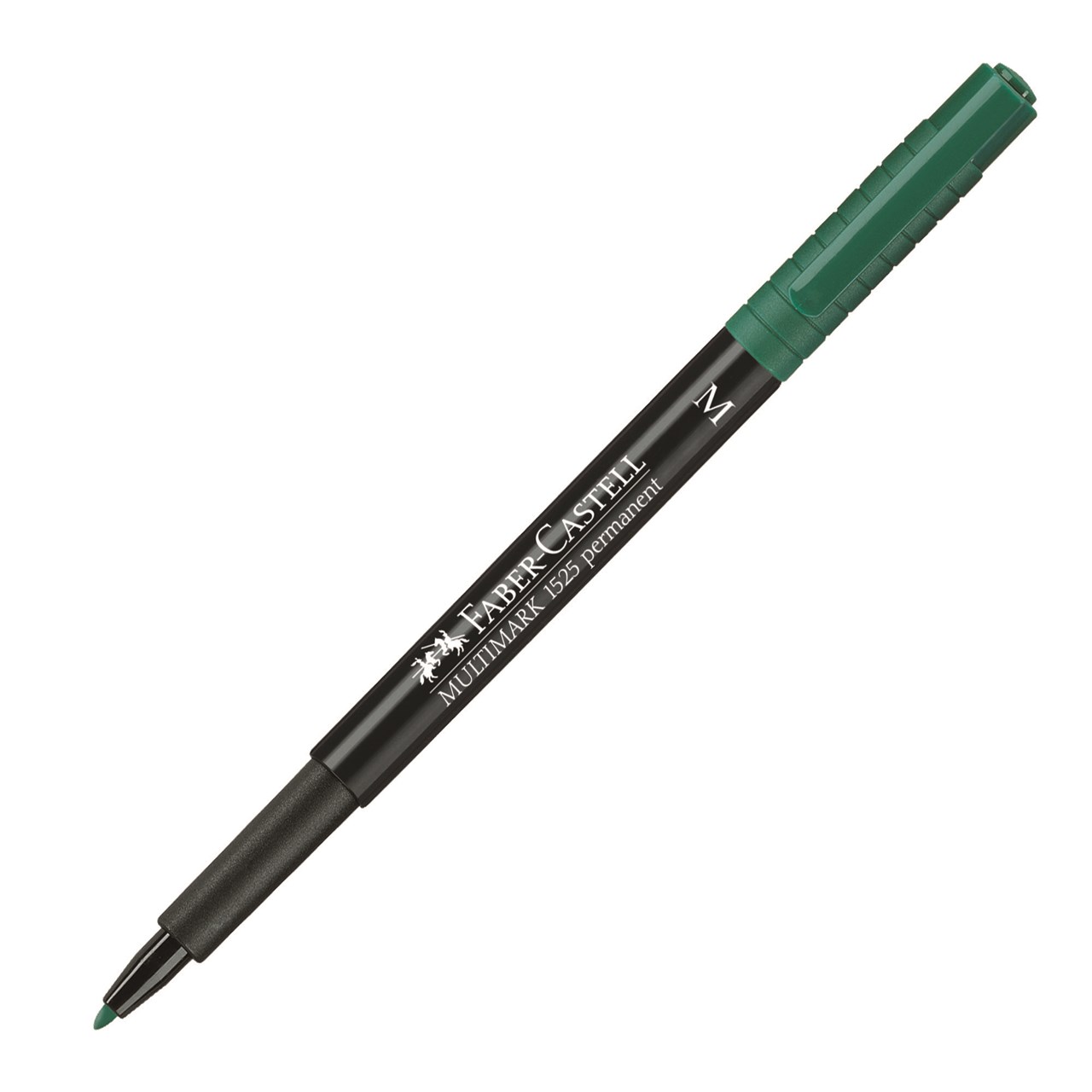 รูปภาพของ ปากกาเขียนแผ่นใสกันน้ำ เฟเบอร์คาสเทล (Faber Castell) M ลบไม่ได้ เขียว