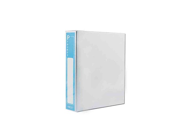 รูปภาพของ แฟ้ม PVC 2 ห่วง  3" ออร์ก้า ขาว