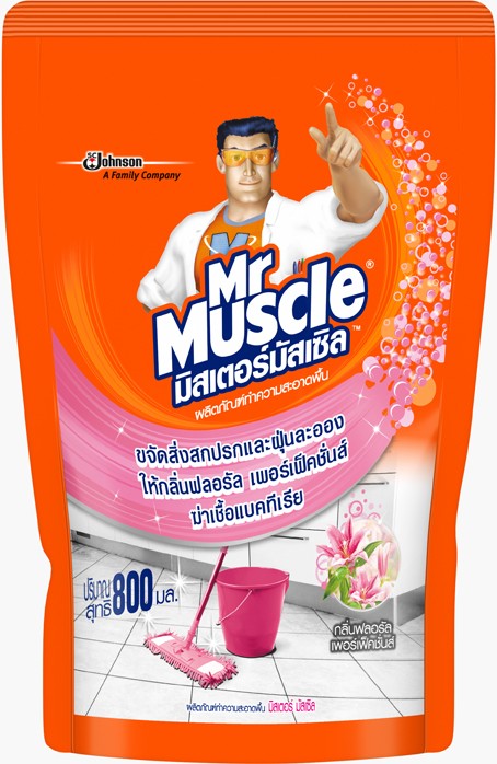 รูปภาพของ น้ำยาถูพื้นมัสเซิล เกลด ฟลอรัล เพอร์เฟคชั่น 800 มล.(1x12)