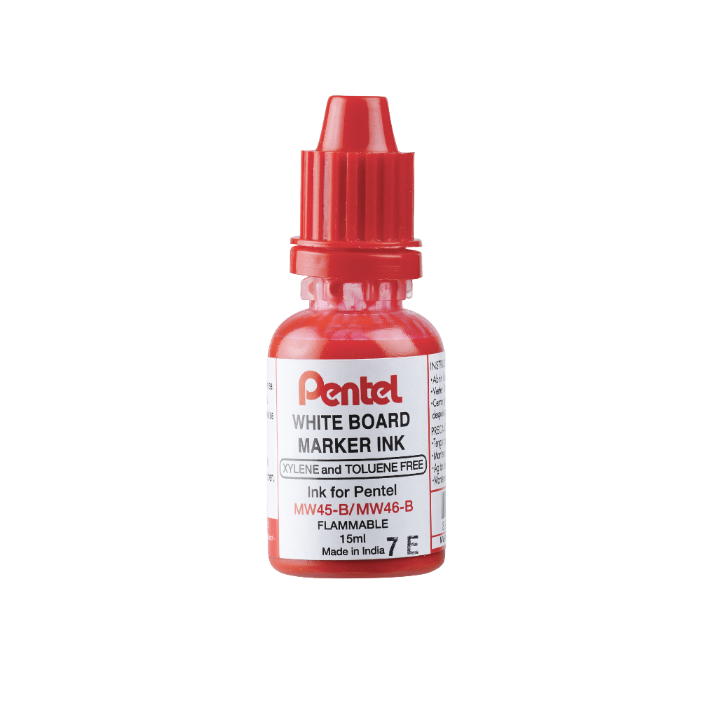รูปภาพของ หมึกเติมปากกาไวท์บอร์ด เพนเทล (Pentel) MWR401 สีแดง