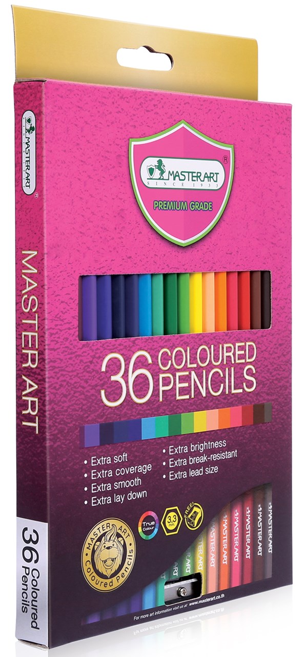 รูปภาพของ Master Art มาสเตอร์อาร์ต ดินสอสี 36 สี