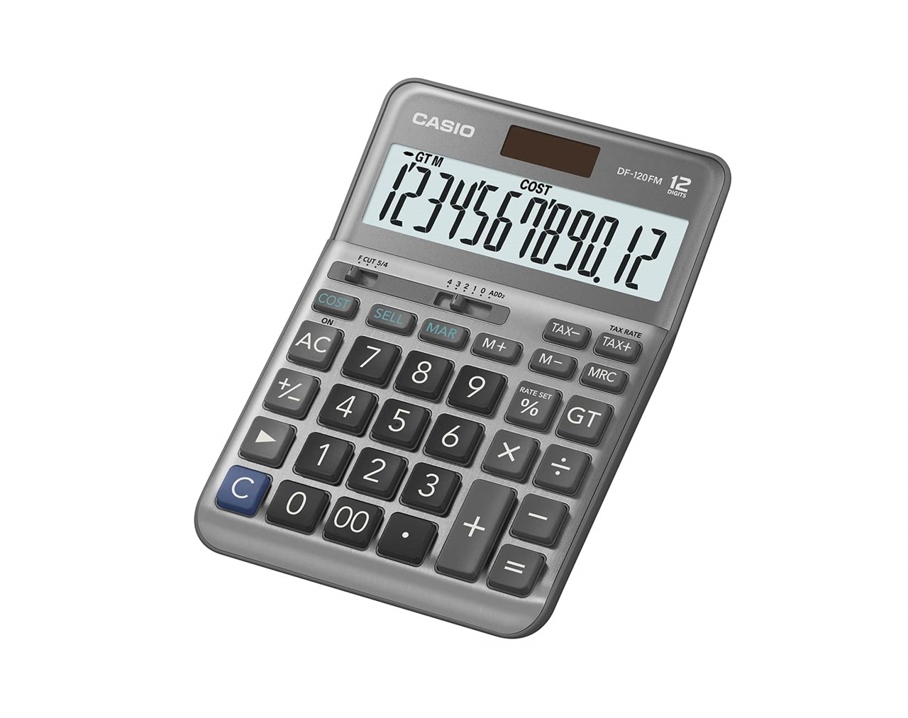 รูปภาพของ เครื่องคิดเลข Casio DF-120FM 12 หลัก