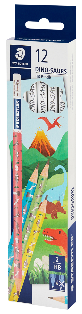 รูปภาพของ สเต็ดเล่อร์ (Staedtler) ดินสอดำ ลายไดโนเสาว์ FSC™ 100%