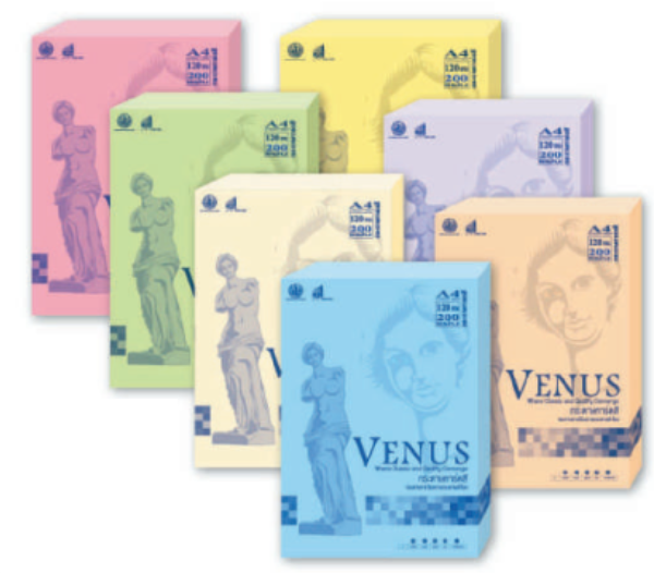 รูปภาพของ กระดาษการ์ดสีเม้งฮั้ว 120 แกรม A4 สีเหลือง (200 แผ่น)