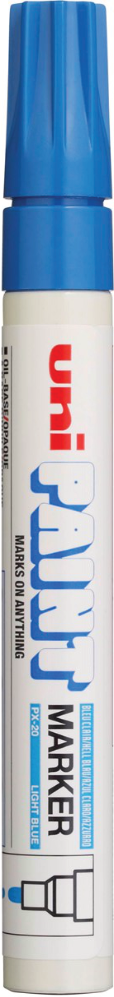 รูปภาพของ ปากกาเพ้นท์ ยูนิ UNI PAINT MARKER PX-20 LIGHT BLUE