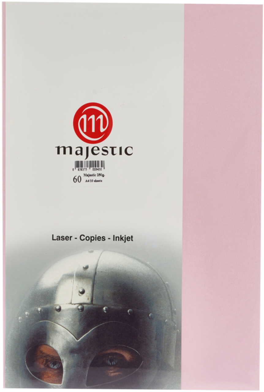 รูปภาพของ กระดาษประกายมุก Majestic ชมพู 120 แกรม, 060, 50 แผ่น Metallic