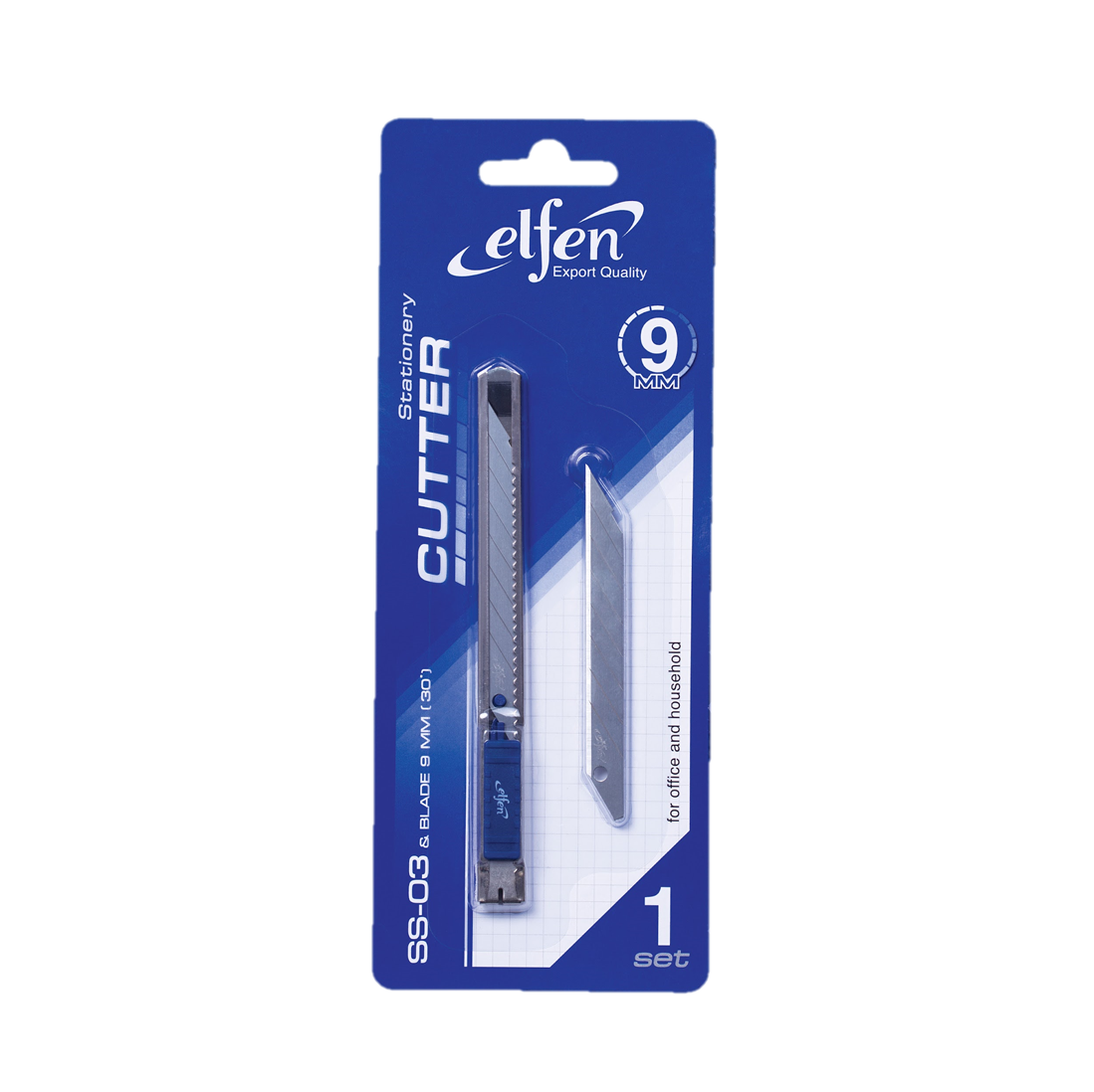 รูปภาพของ เอลเฟ่น คัตเตอร์รุ่น SS-03+ใบมีด 9มม.