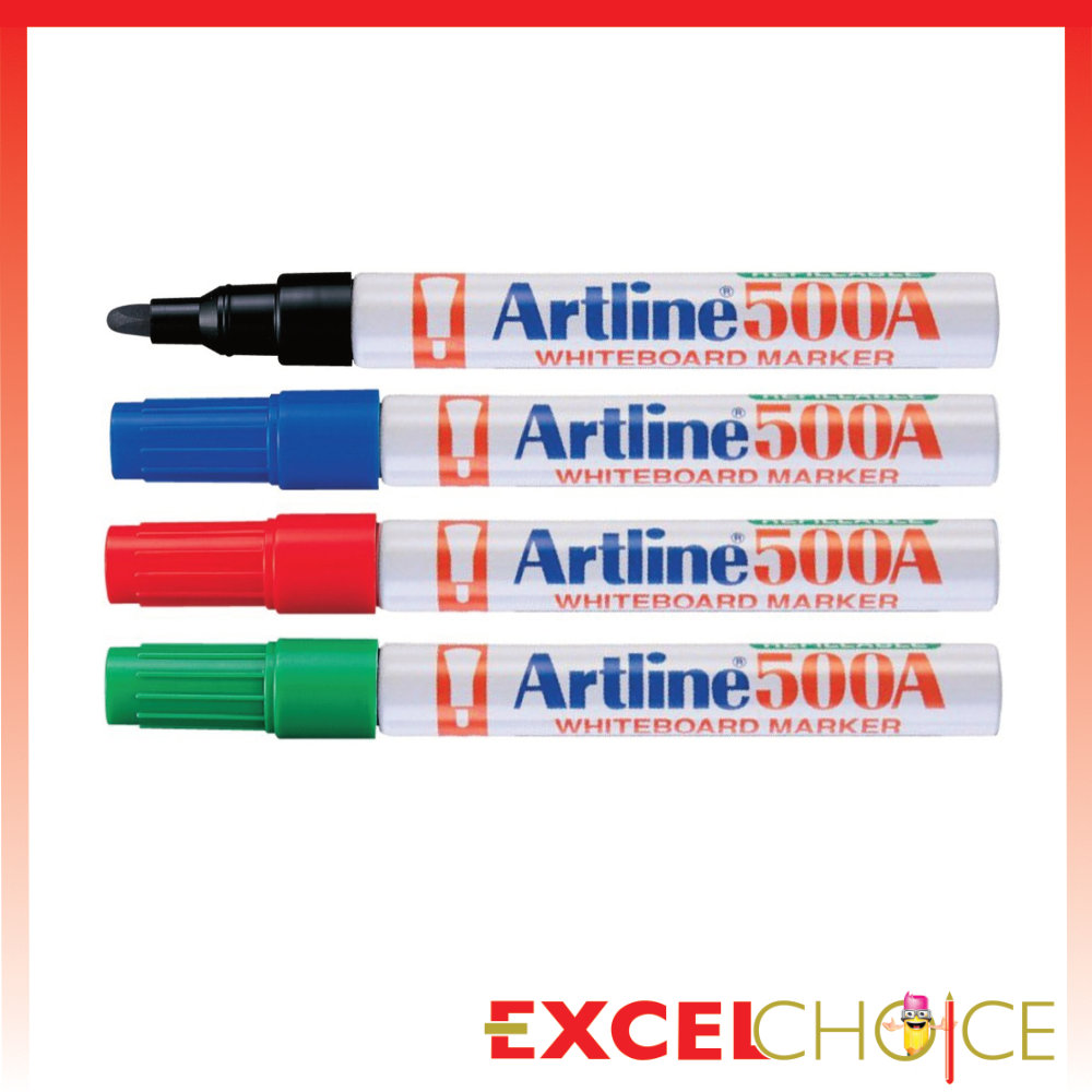รูปภาพของ ปากกาไวท์บอร์ด อาร์ทไลน์ EK-500 ดำ