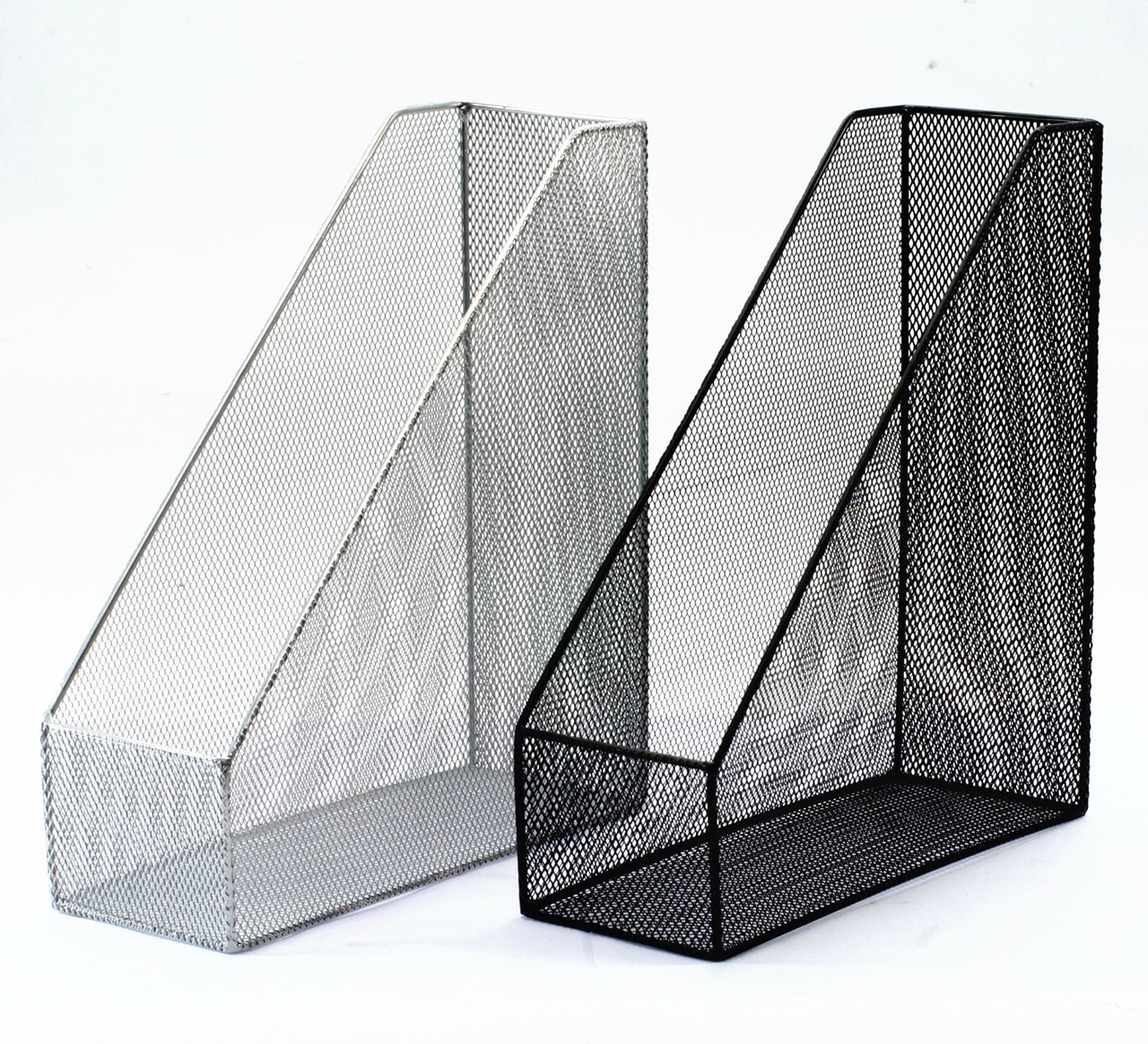 รูปภาพของ ตะแกรงลวดเคลือบ ออร์ก้า H-3200 เงิน 10 x 26.5 x 30 ซม.กล่องใส่เอกสาร