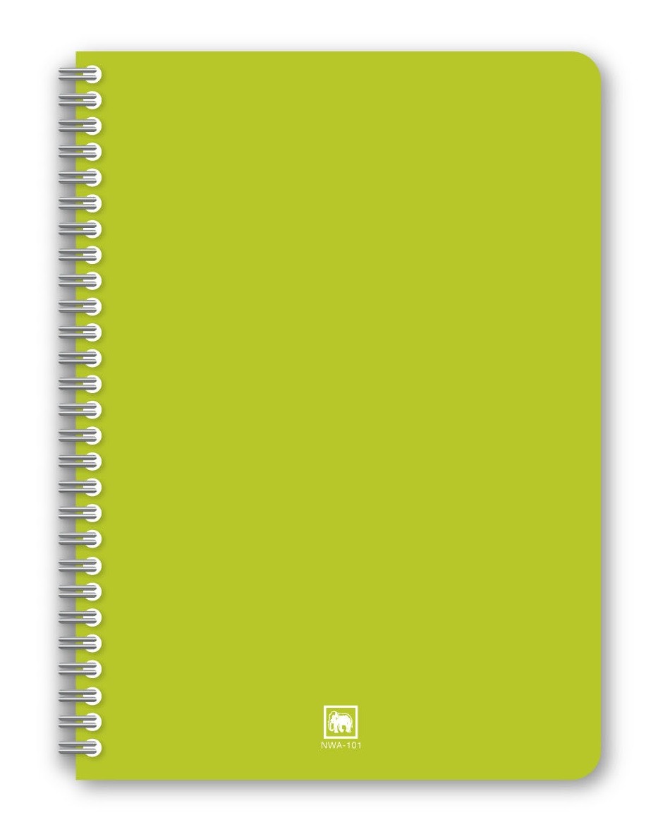 รูปภาพของ สมุดริมลวด ปกพีพี ตราช้าง NW-101, B5, 70 แกรม, 60 แผ่น (10 เล่ม)