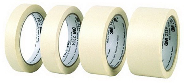 รูปภาพของ เทปกระดาษกาวย่น 3M # 2214, 2" X 25 ม.