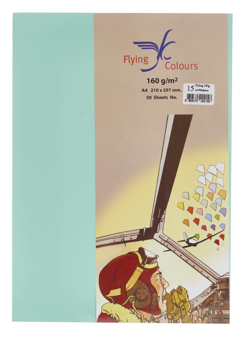 รูปภาพของ กระดาษสีถ่ายเอกสารฟลายอิ้ง (Flying) Colours No.15 สีน้ำทะเล (50 แผ่น)