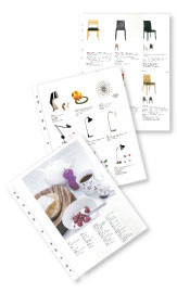 รูปภาพของ รีฟิว 026 สำหรับสมุดเก็บนามบัตร e-file 027 (10แผ่น/ห่อ)