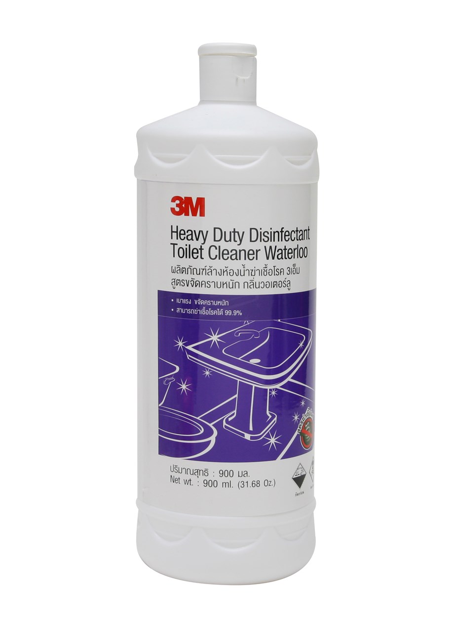 รูปภาพของ ผลิตภัณฑ์ล้างห้องน้ำ 3M ฆ่าเชื้อ 3.8 ลิตร Heavy Duty,กลิ่นวอเตอร์ลู