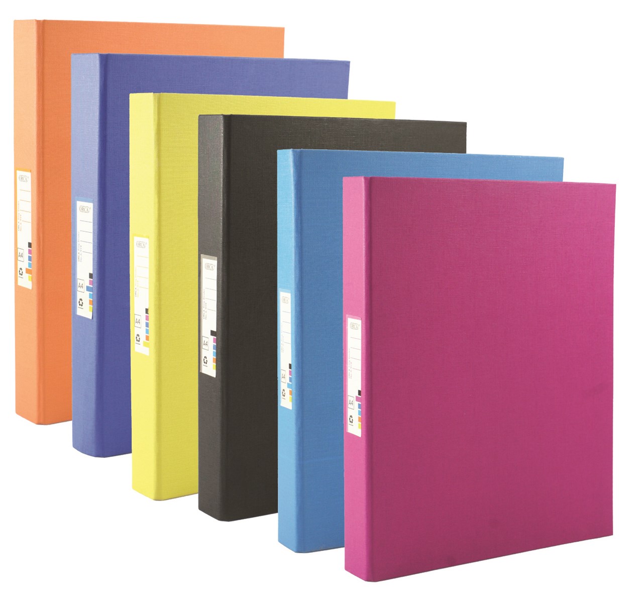 รูปภาพของ แฟ้ม 2 ห่วง สัน 1" ออร์ก้า A-919 A4 สีดำ (สอดปกไม่ได้)