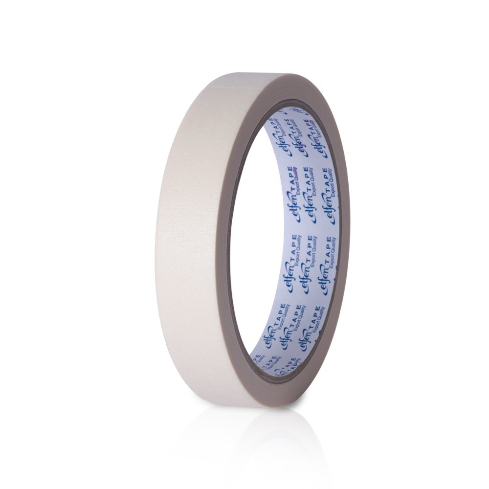 รูปภาพของ เทปกระดาษกาวย่น เอลเฟ่น 3/4"x20 หลา  (1x16)