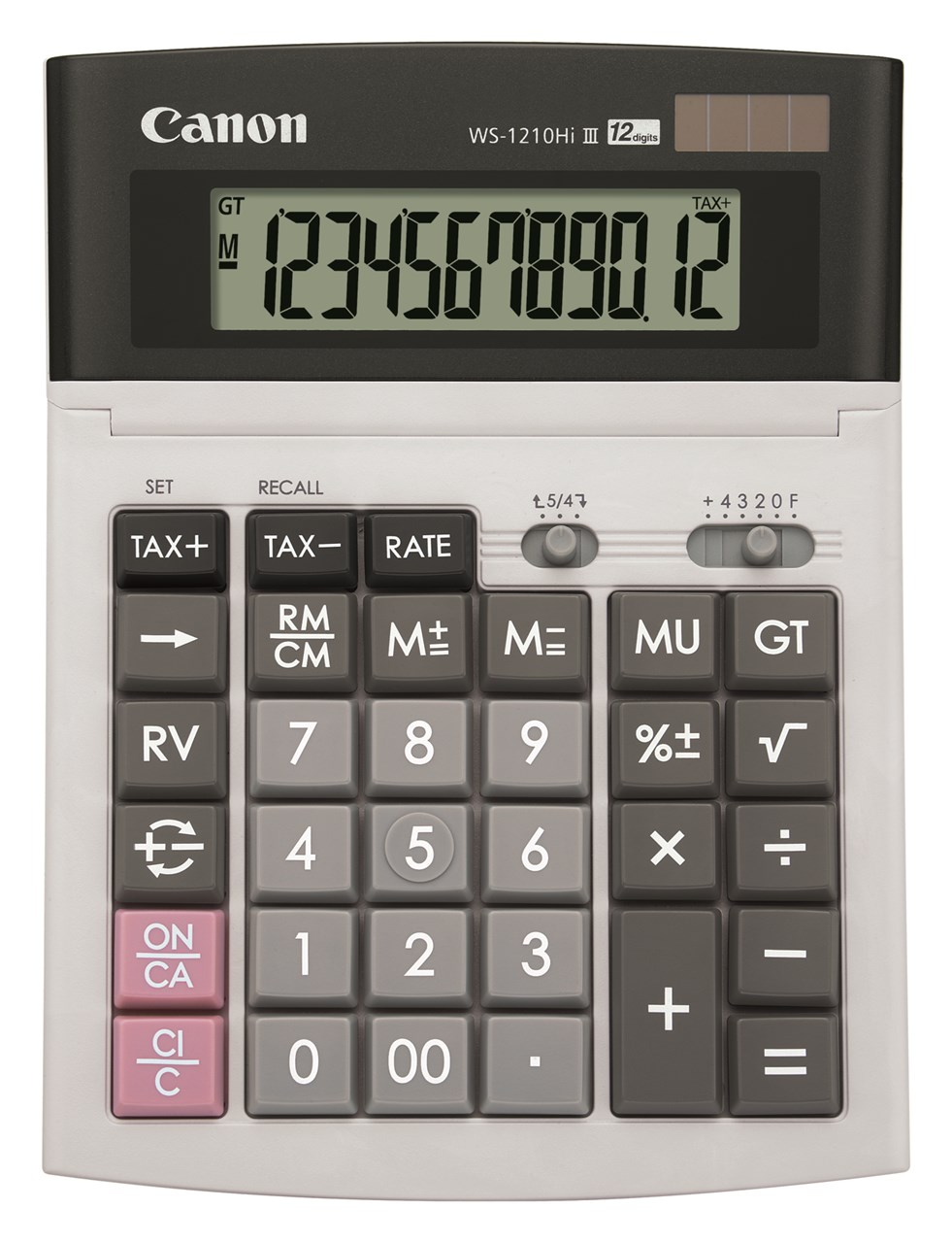 รูปภาพของ เครื่องคิดเลข Canon WS-1210HI III, 12 หลัก